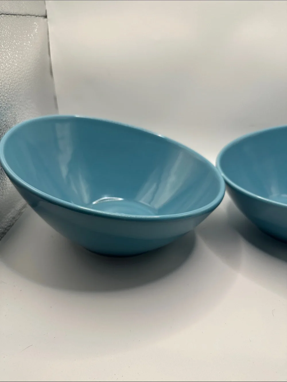 Blue Ceramic Mixing/Serving Bowls - Set of 2